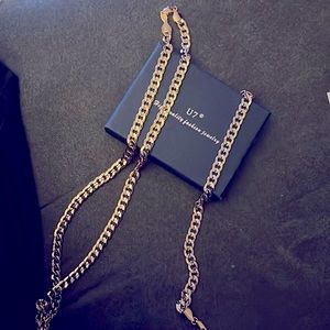 2 Piece Chain & Bracelet set